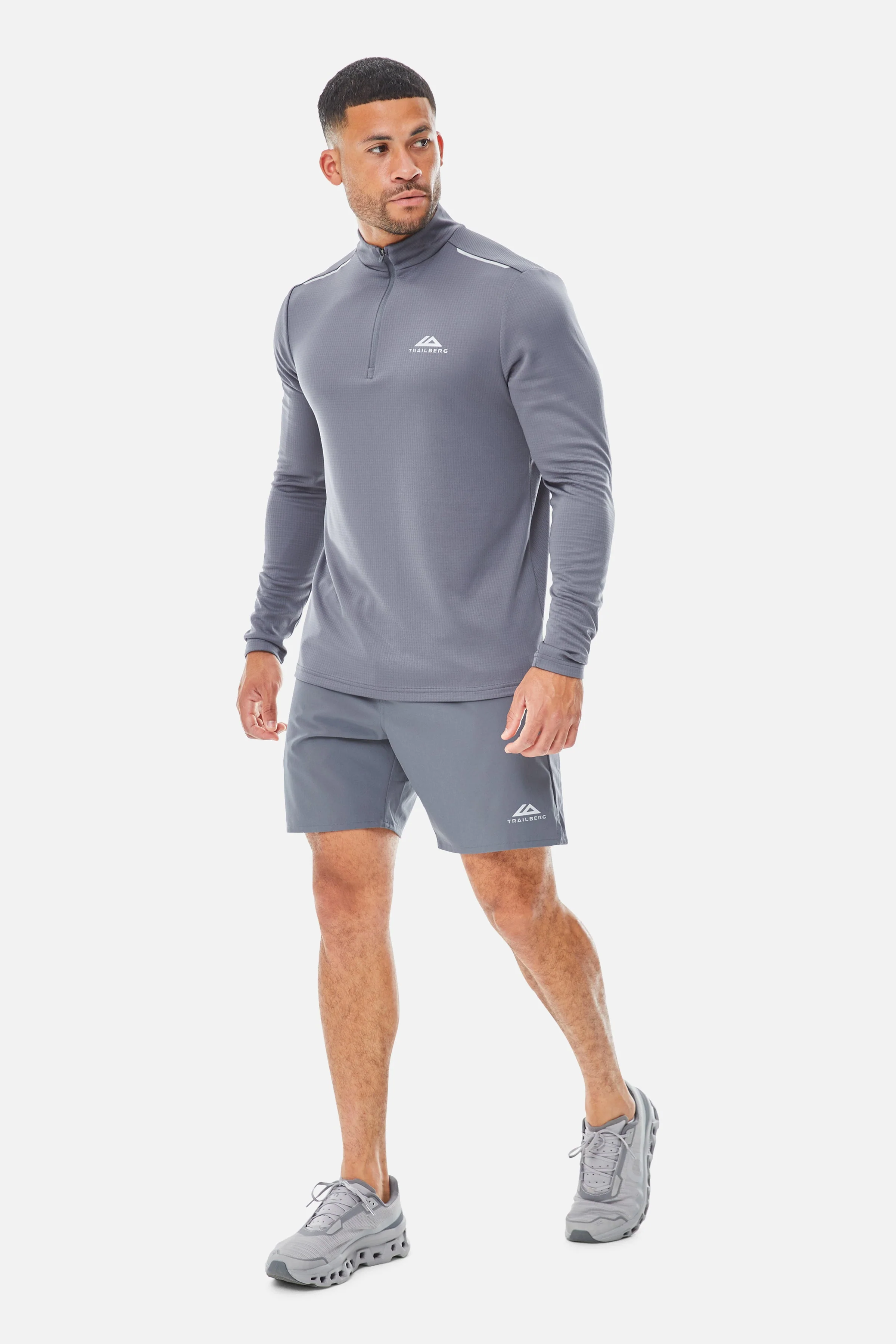 Focus 1/4 Zip - Storm Grey - Image 4