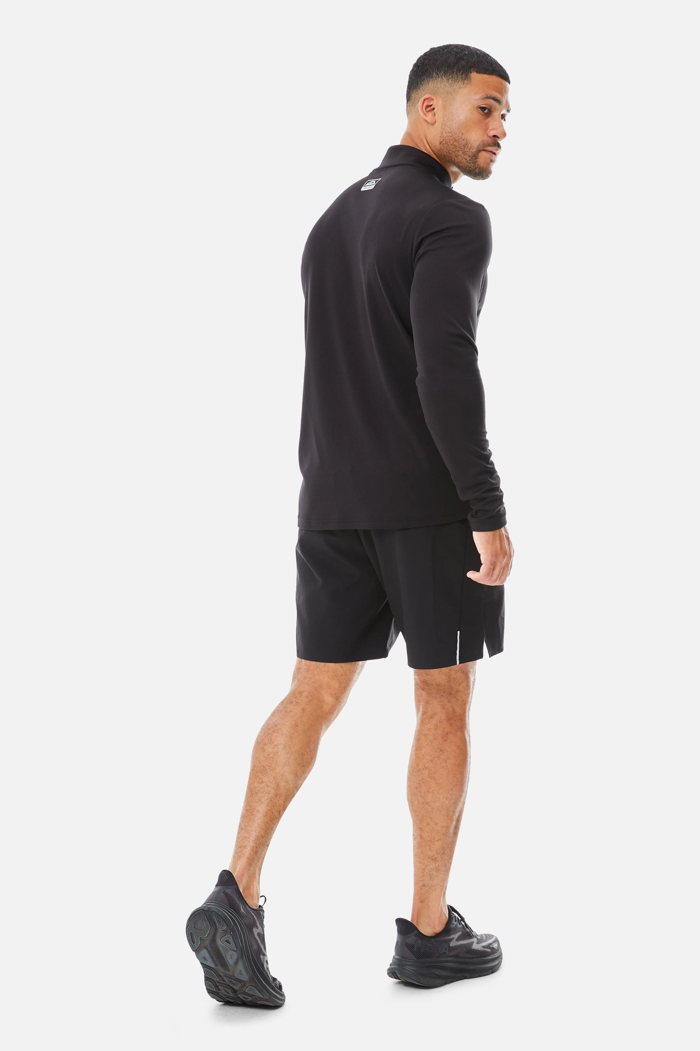 Focus Essentials 2.0 1/4 Zip Twinset - Black - Image 5